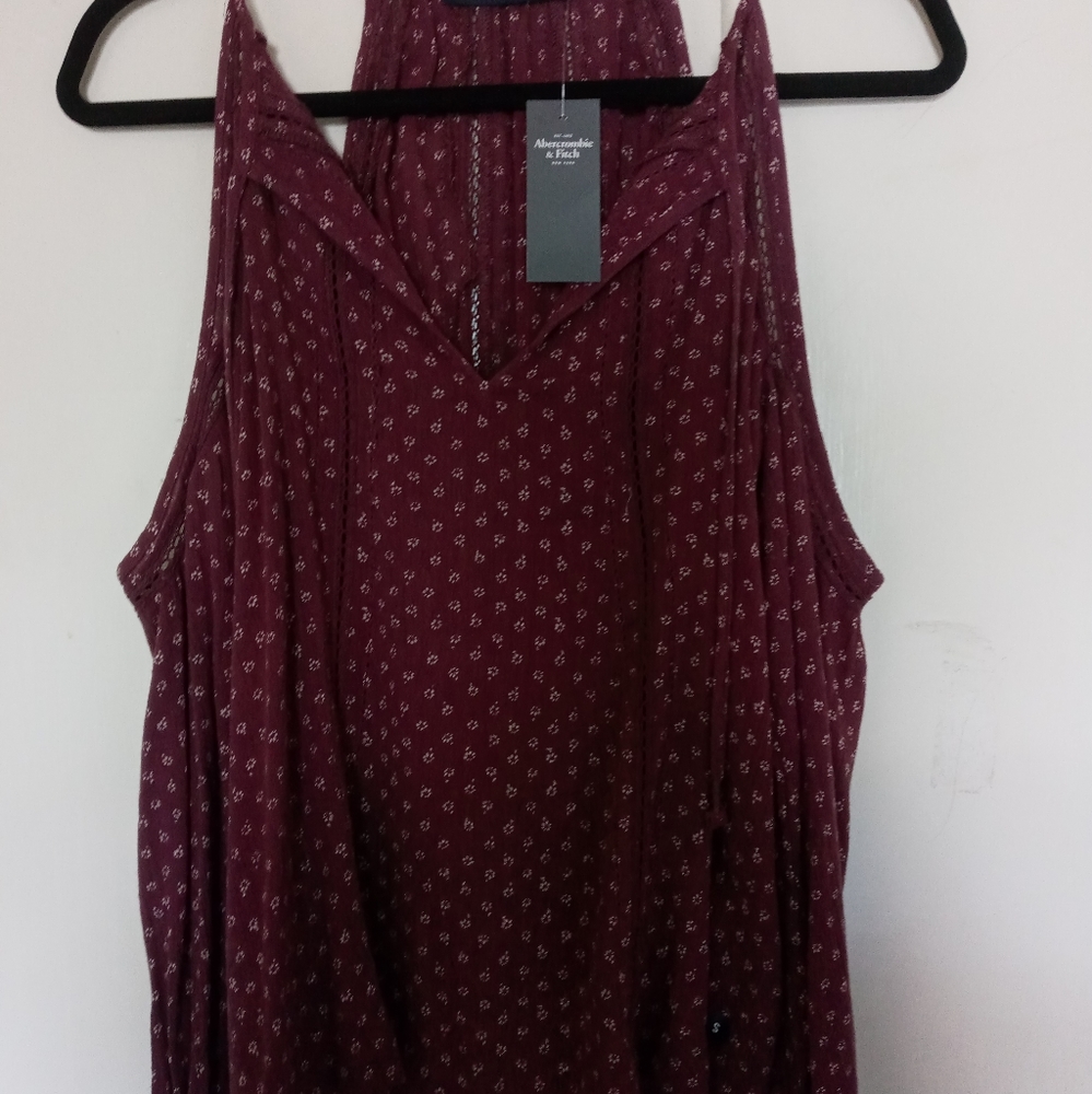Abercrombie and Fitch Cold Shoulder Top